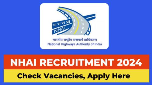 NHAI Recruitment 2024 Apply Online